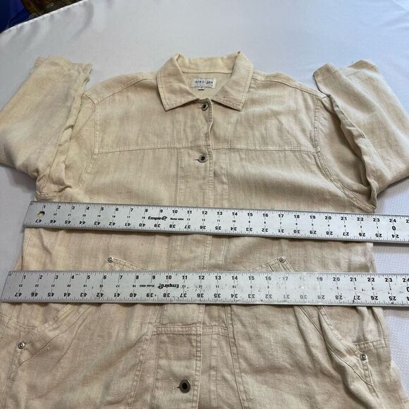 Niki Jon Linen Jacket Size Small - Picture 3 of 9